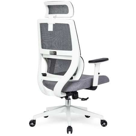 Fotel gamingowy obrotowy ergonomiczny regulowany do biurka czarny NICKI