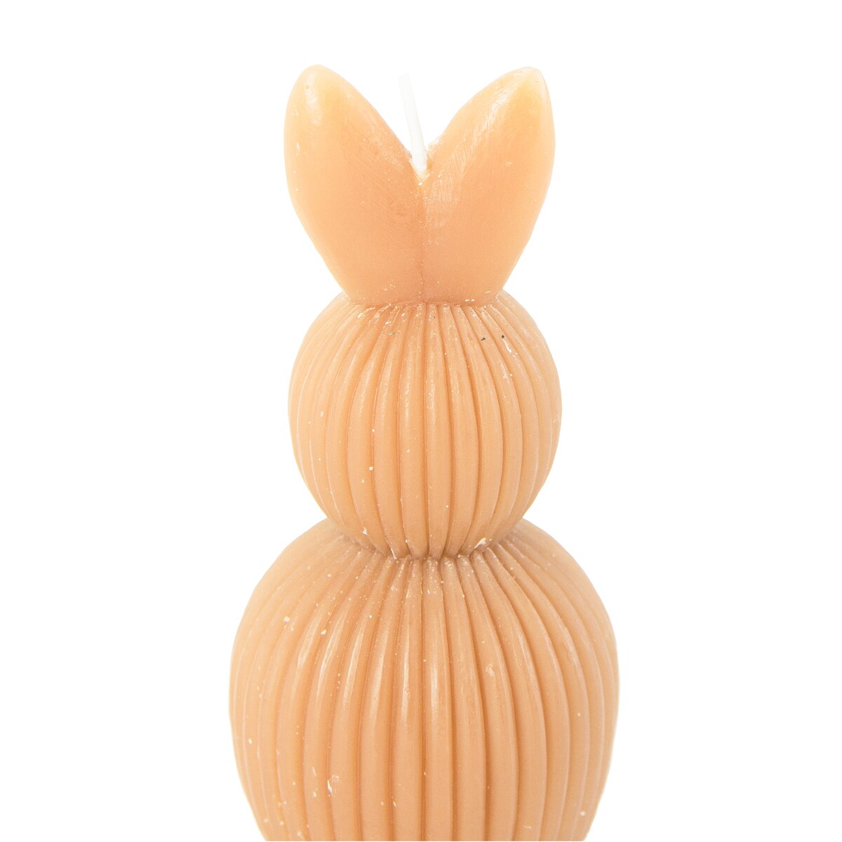 Świeczka Wielkanocna Zając Zajączek Królik Na Prezent Ozdobny Brzoskwiniowa