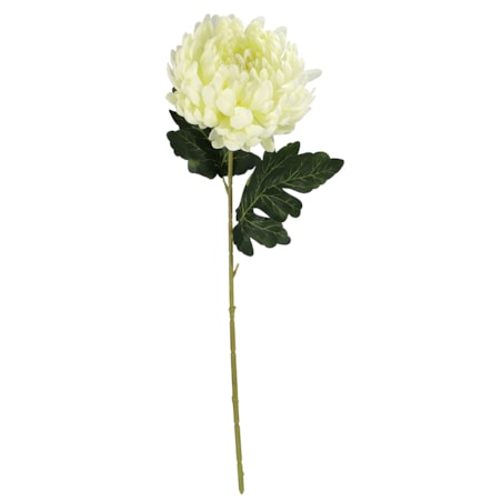 Sztuczne Kwiaty Sztuczna Chryzantema 70 Cm Biała Jak Żywa Ozdoba Wiosna