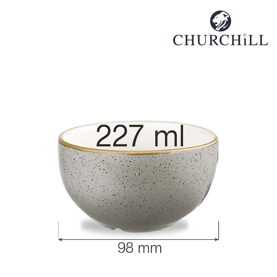 Miska/cukiernica Stonecast Peppercorn Grey 227 ml, 98 mm