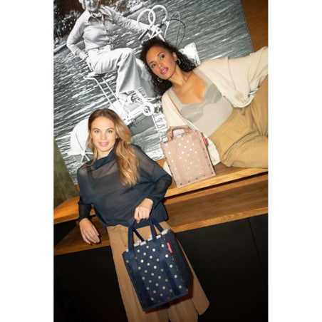 Torba BOTTLEBAG, metallic dots coffee