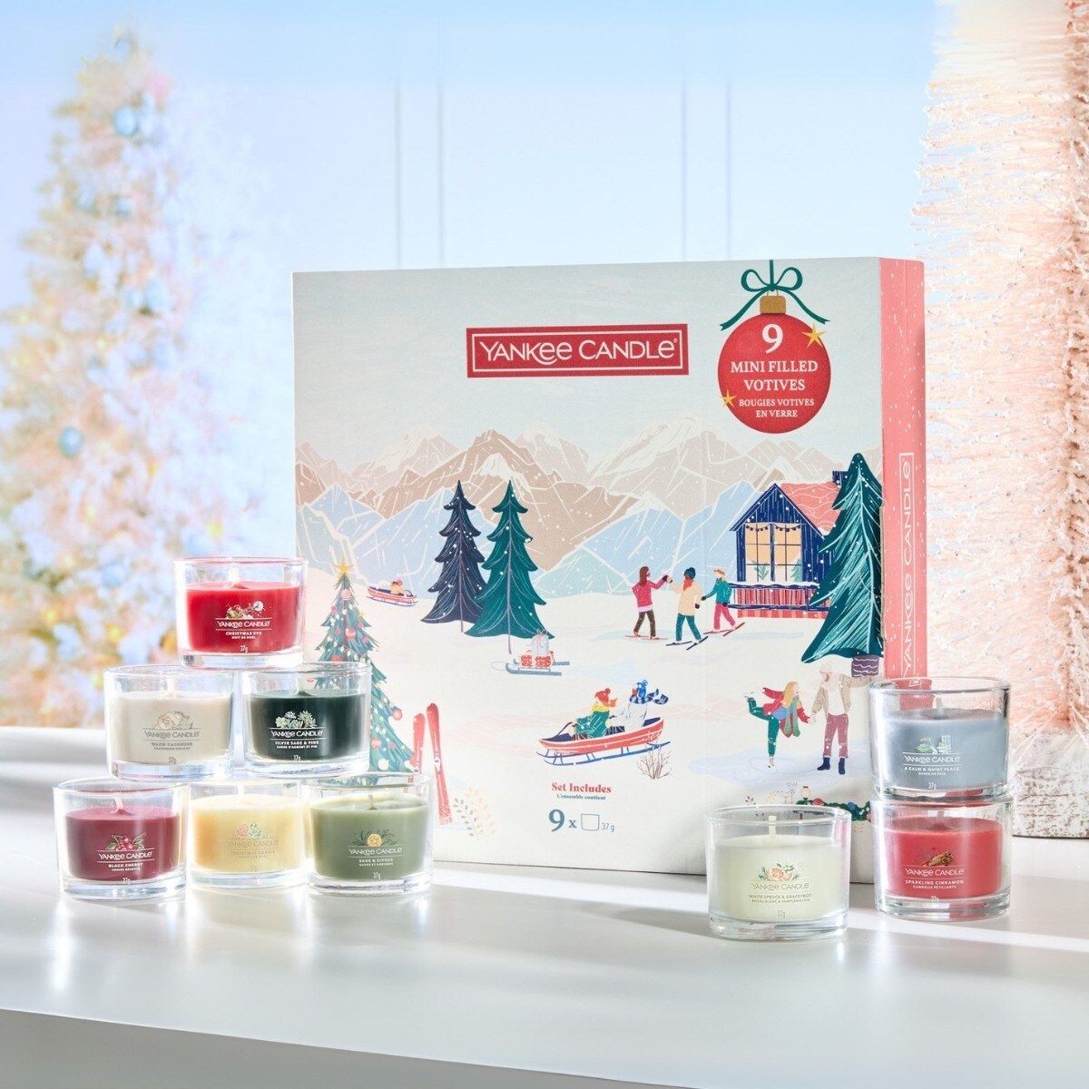 Yankee Candle zestaw prezentowy 9 ŚWIEC MINI