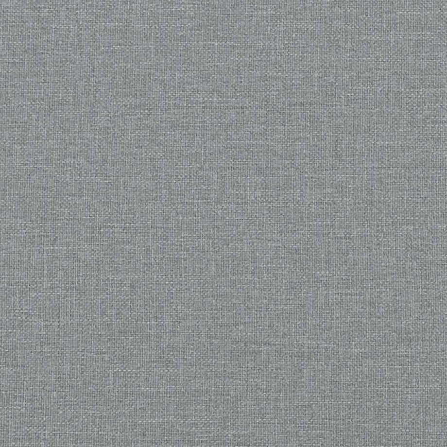 vidaXL Krzesła stołowe, 2 szt., jasnoszare, obite tkaniną