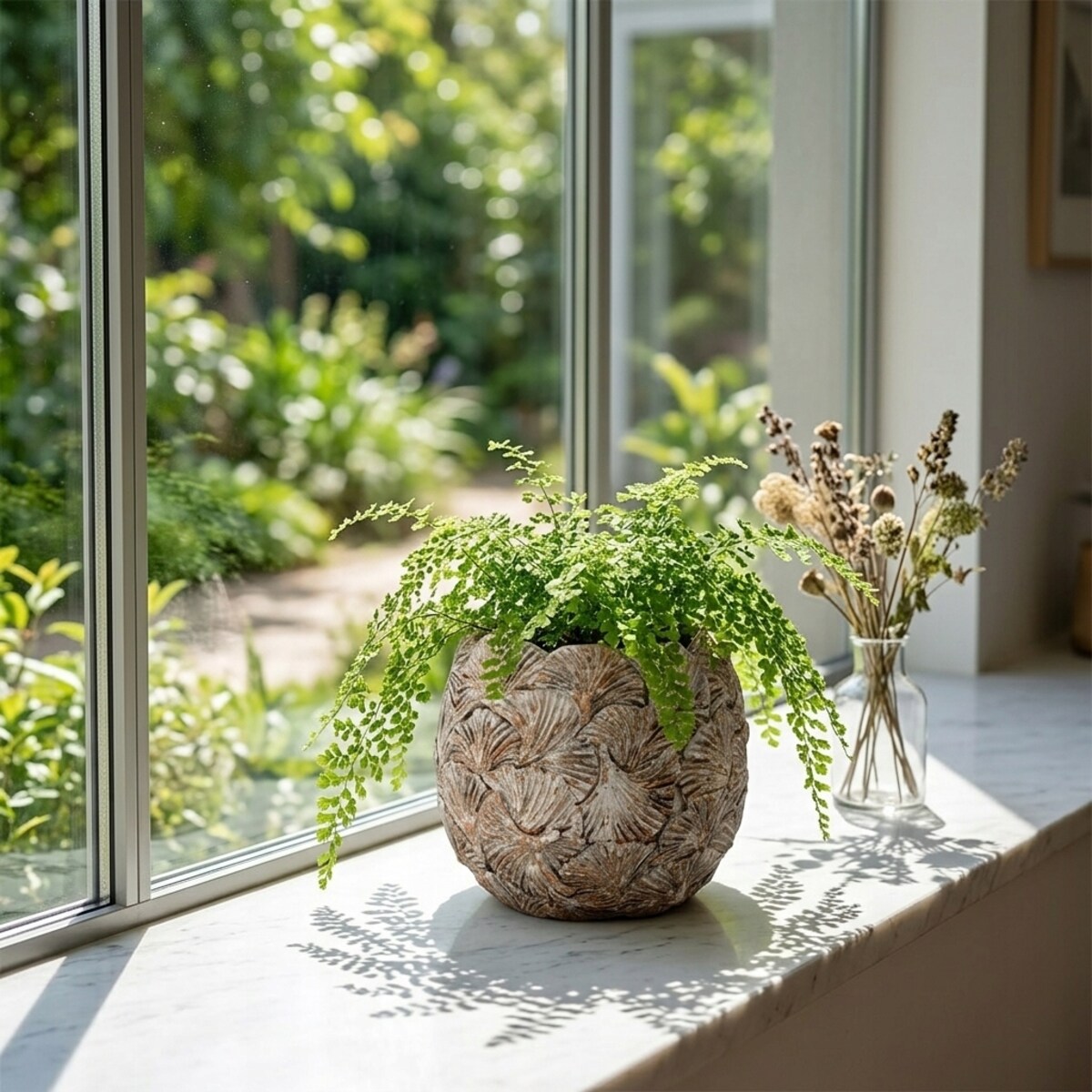 OSŁONKA NA DONICZKĘ NA BALKON TARAS KWIATY 15cm BONSAI LOFT BOHO BETONOWA