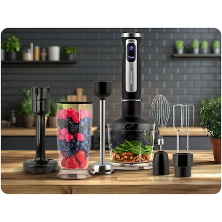 Blender ręczny Berdsen BD-754 1500W akcesoria + butelka 375400-375500