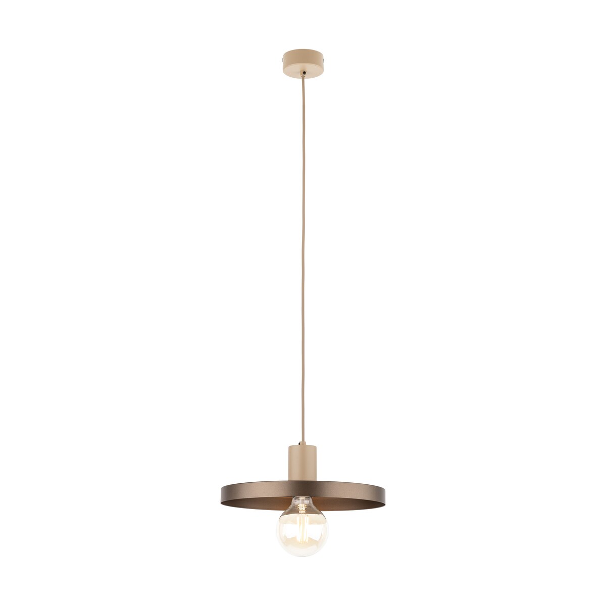 Lampa Wisząca SILA Sabia Brown 30 cm 10757 TK Lighting