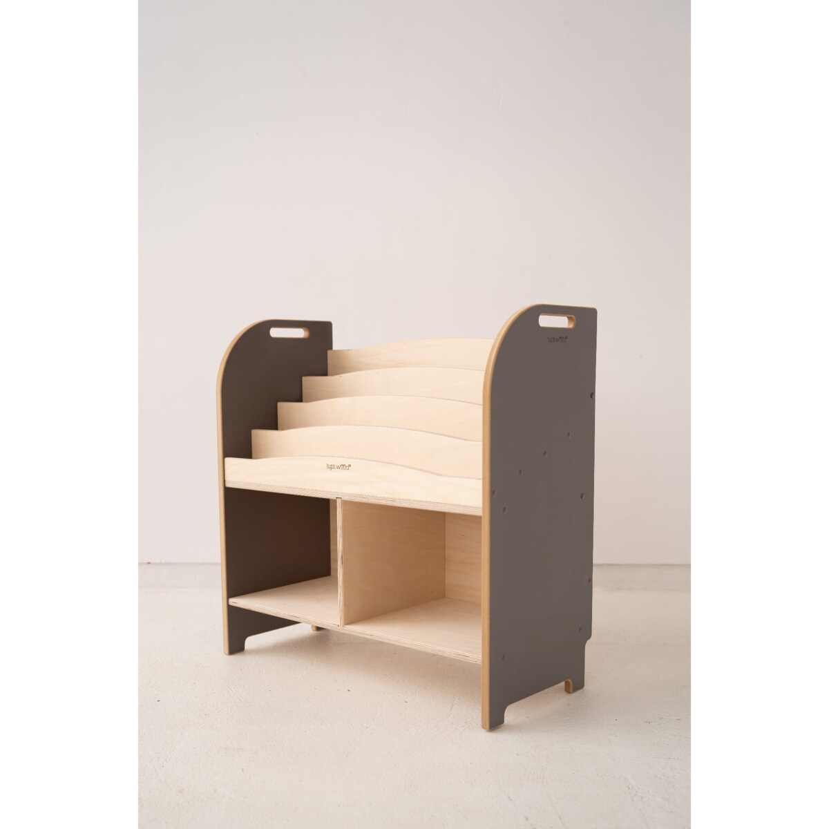 SMART - biblioteczka/regał montessori - szara