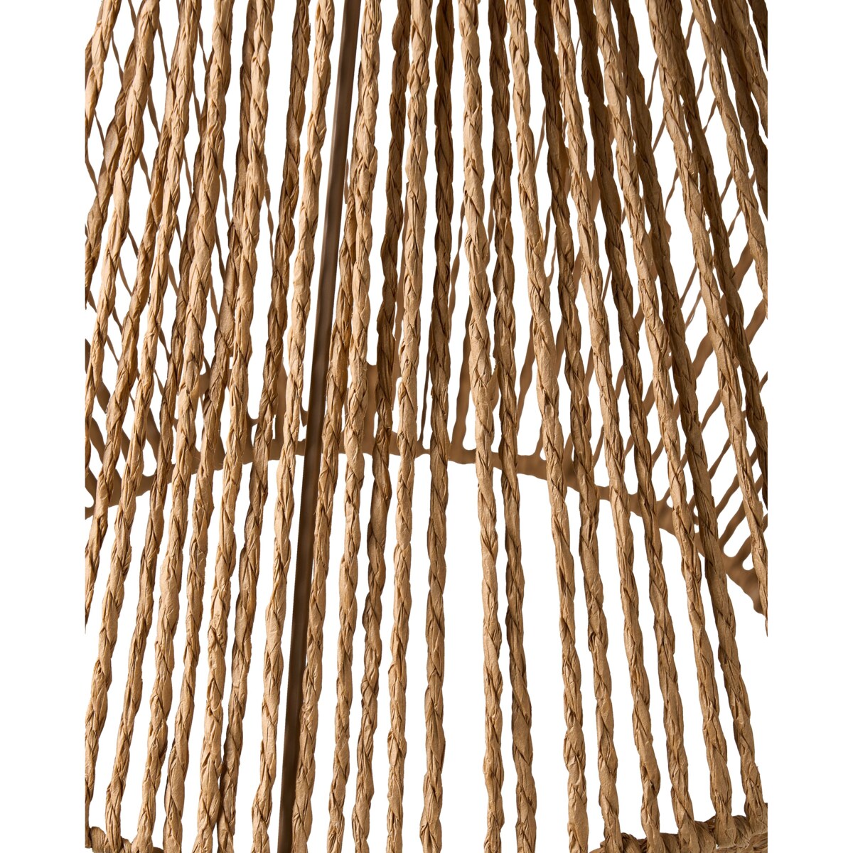 Lampa wisząca YAMBOU Papierowa plecionka Naturalny