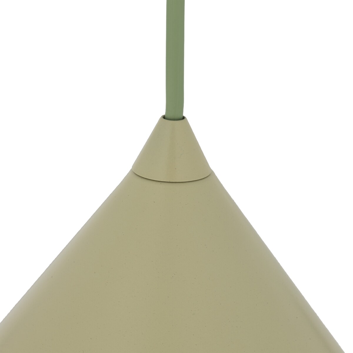 Lampa wisząca TK Lighting CONO XL PISTACIO pistacjowa 50 cm E27 loft nowoczesna do salonu i jadalni