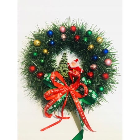 WIANEK NA DRZWI STÓŁ gotowy stroik Mikołaj choinka świąteczny dekoracja