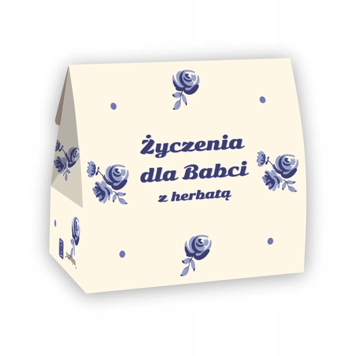 MAŁY ZESTAW PREZENTOWY UPOMINKOWY DLA BABCI 5 RÓŻNYCH SMAKÓW HERBAT LIŚCIASTYCH SYPANYCH PO 5 GRAM - PREZENT UPOMINEK NA DZIEŃ BABCI 60 70 80 90 100 URODZINY