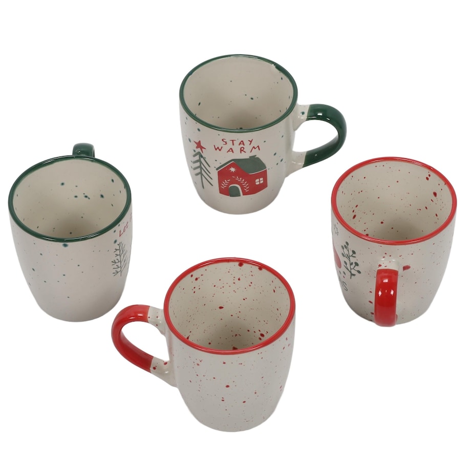 Zestaw 4 kubków świątecznych 200 ml HELGDAGAR