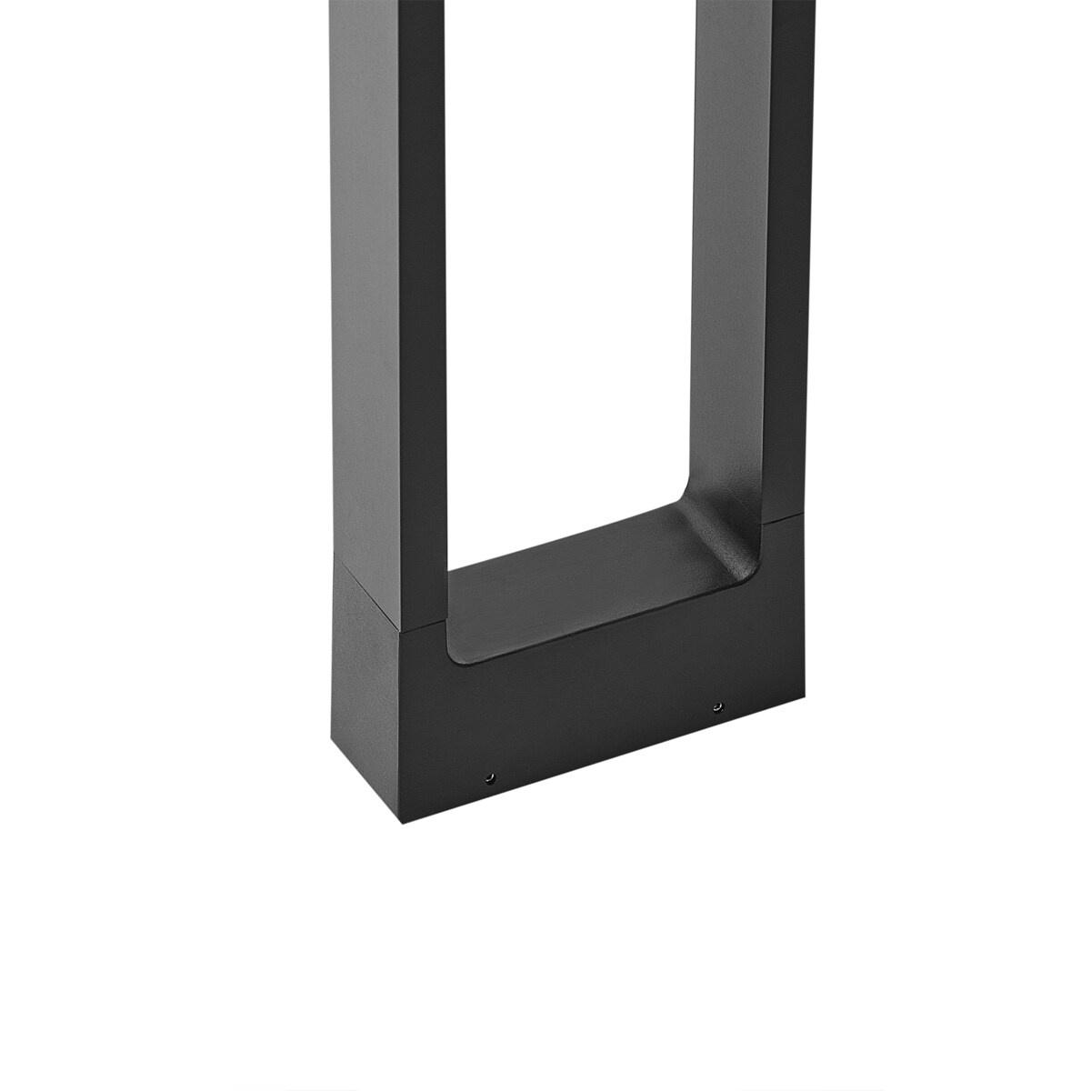 Lampa ogrodowa słupek solarna LED MALDEN Z czujnikiem ruchu Czarny