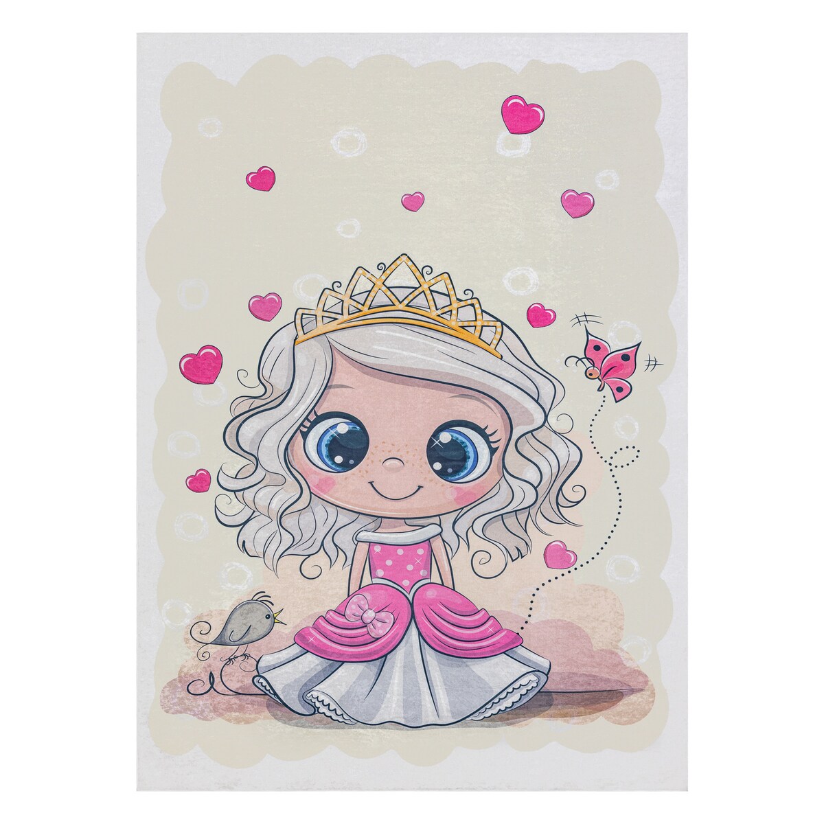 Dywan do prania BAMBINO 43020 Księżniczka, 80x150 cm