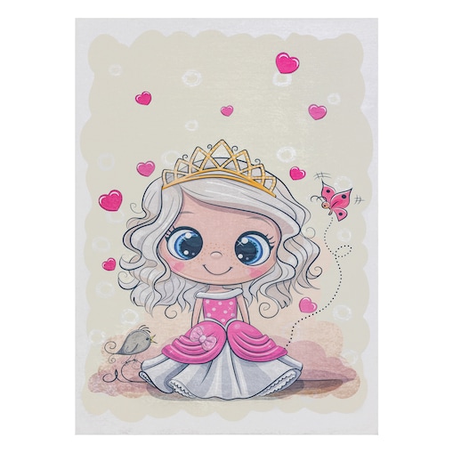 Dywan do prania BAMBINO 43020 Księżniczka, 80x150 cm