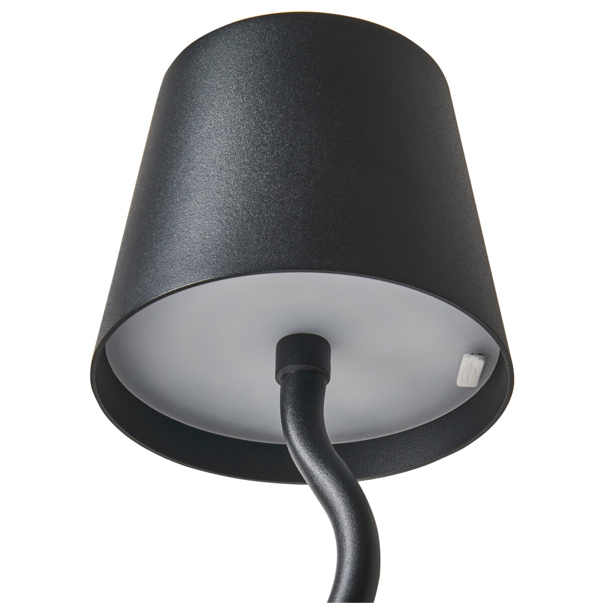 Bezprzewodowa lampa stołowa LED VOUGA Ze ściemniaczem Metal Czarny