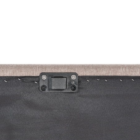 Sofa ogrodowa dla 3 osób LORETELLO Prawostronny Beżowy