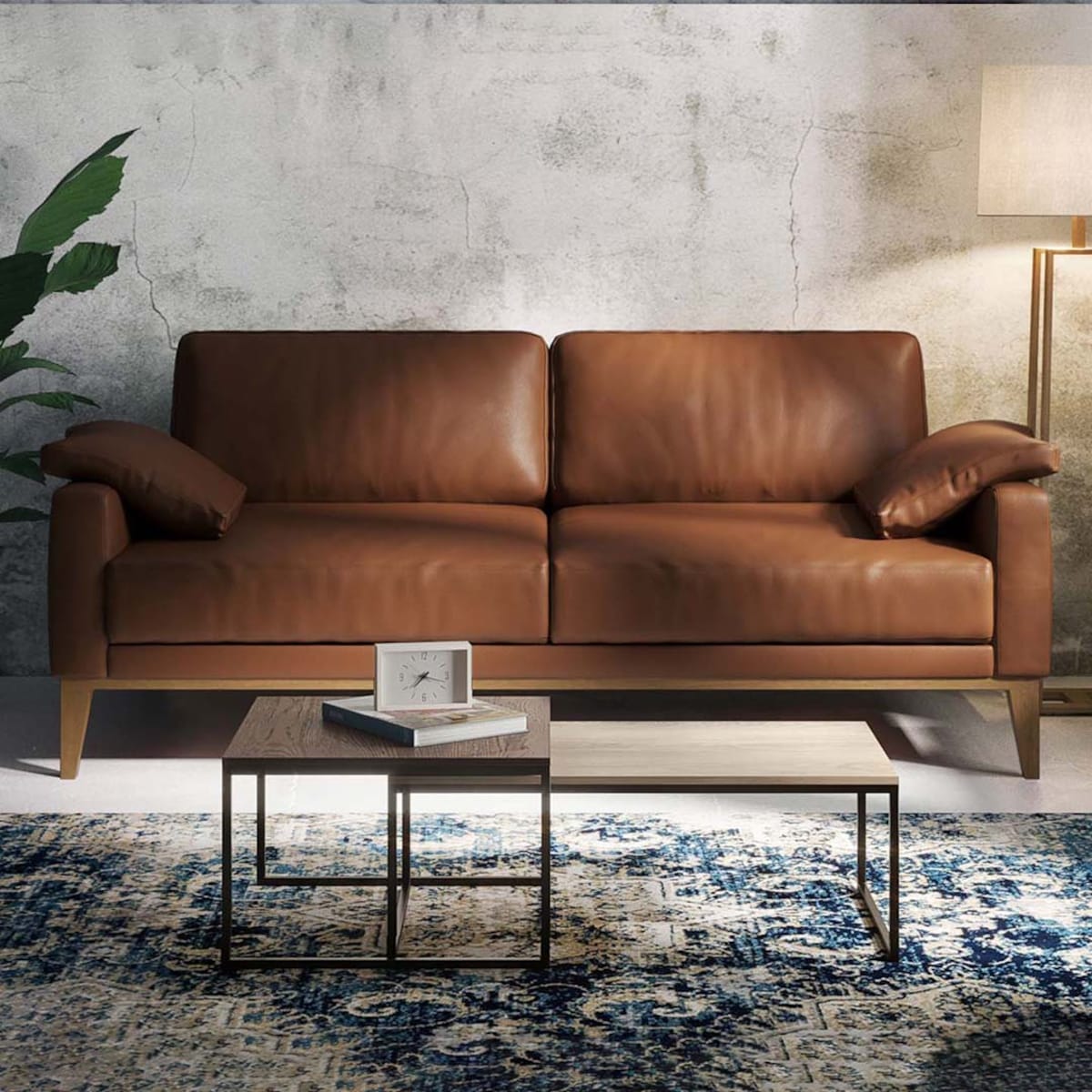 Sofa 2-osobowa Musso koniakowa