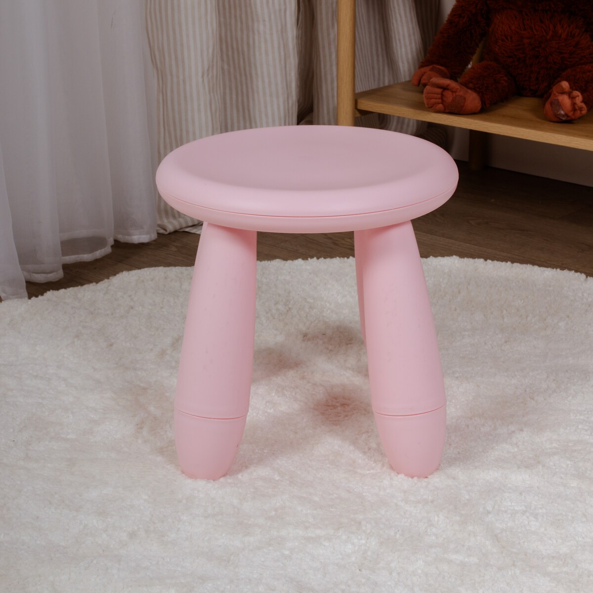 Krzesełko dla dzieci plastikowe stołek dziecięcy stabilny