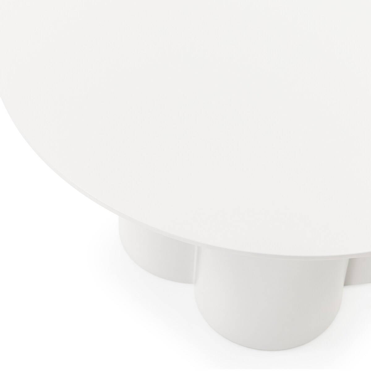 Stolik kawowy MDF szaro-beżowy 80 cm Valli