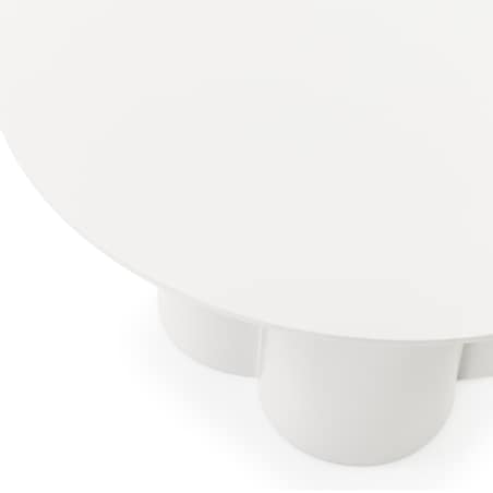 Stolik kawowy MDF szaro-beżowy 80 cm Valli