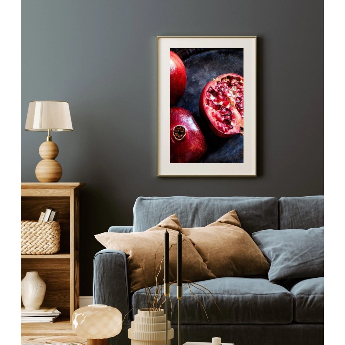 Poster Story, Plakat, Obraz - Soczyste Granaty, wymiary 30 x 42 cm