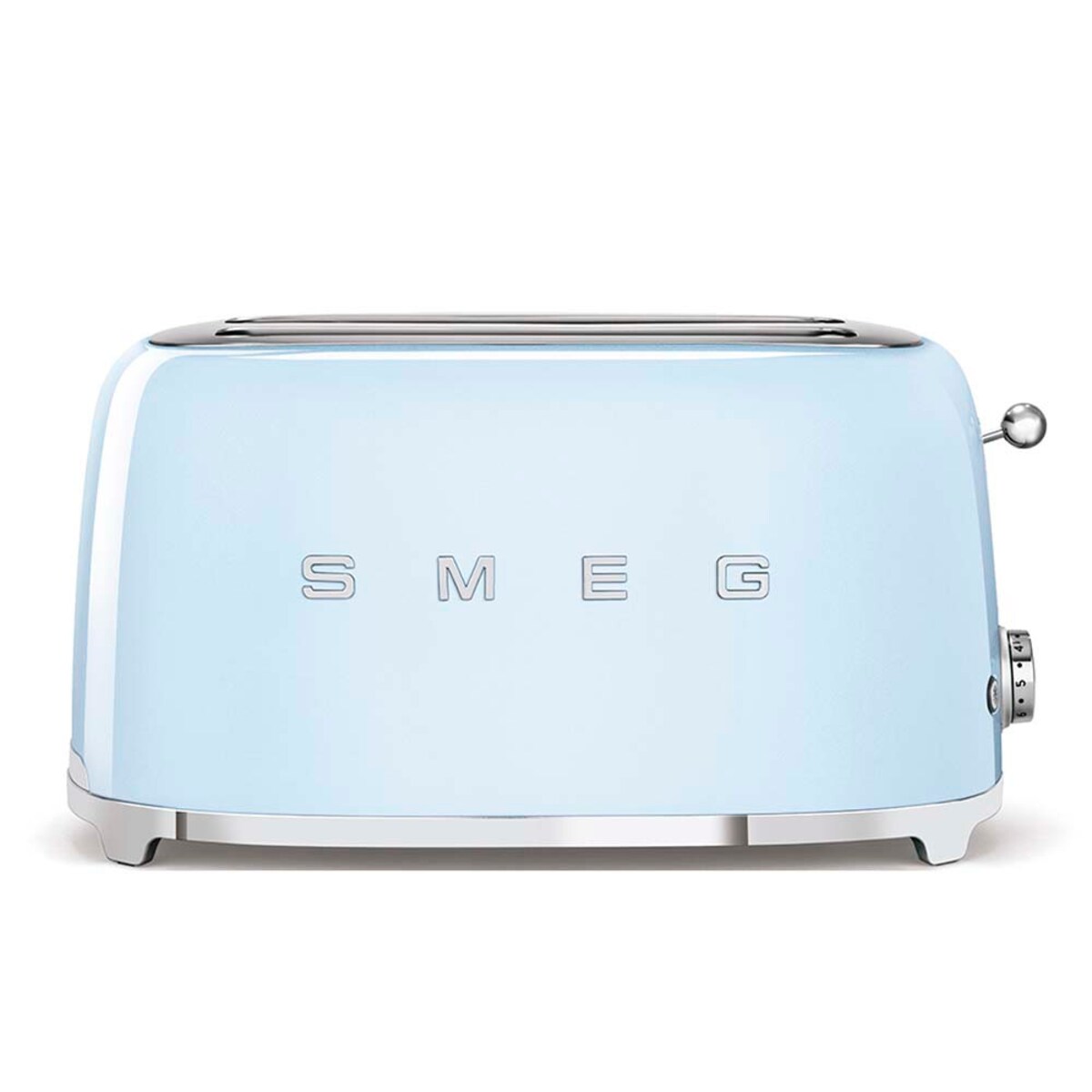 Toster na 4 kromki pastelowy błękit 50's Style, SMEG