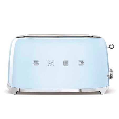 Toster na 4 kromki pastelowy błękit 50's Style, SMEG