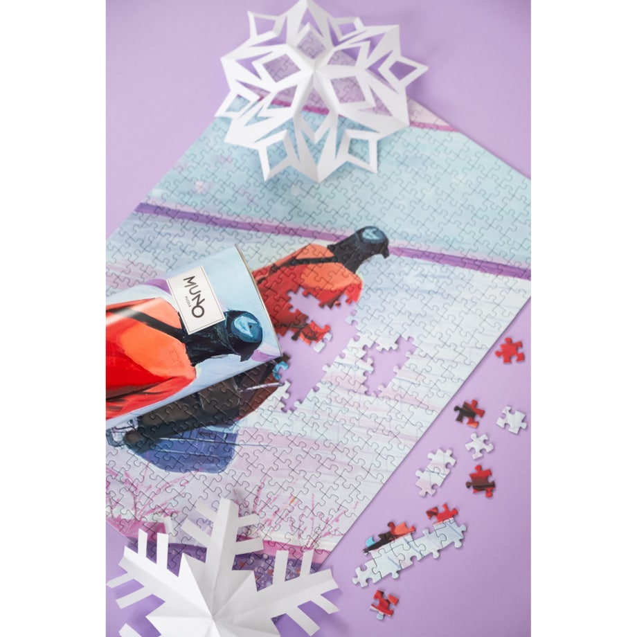 Muno Puzzle "Zakupy" by Julia Kantorska Puzzle 500 el. w ozdobnej tubie