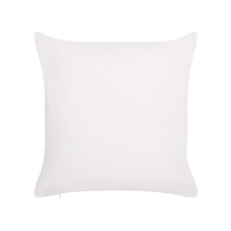 2 poduszki ogrodowe w kwiaty 45 x 45 cm biało-różowe LANROSSO