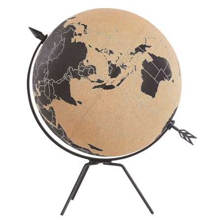 Globus korkowy 35 cm brązowy BATTUTA