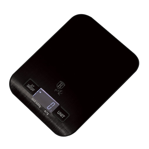 Waga kuchenna BERLINGER HAUS Black Silver ultra-slim