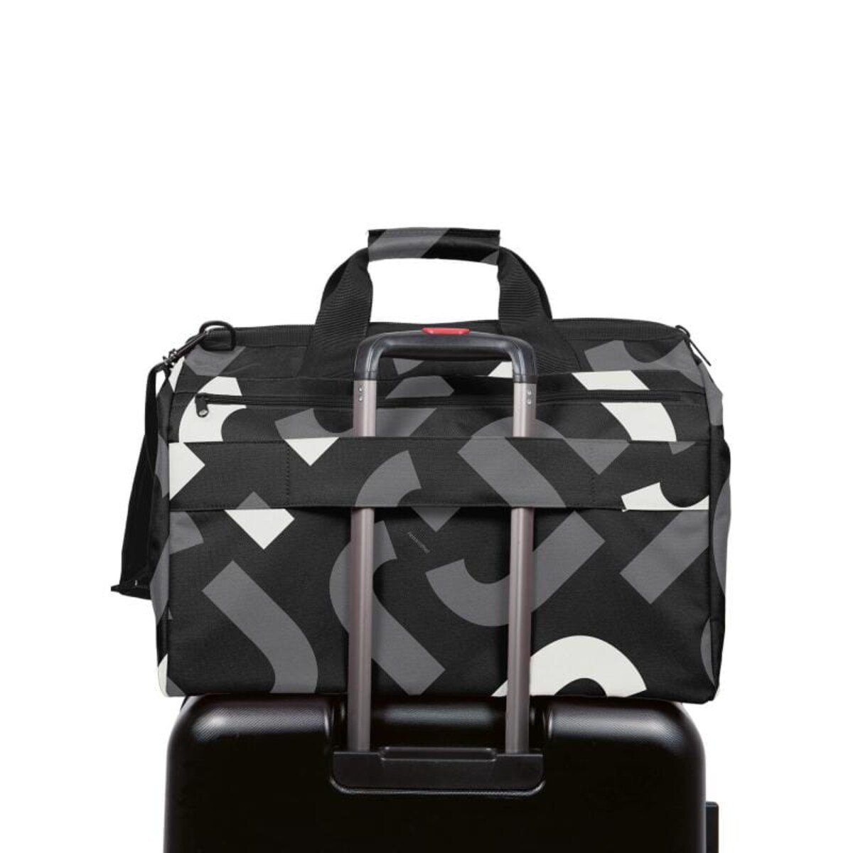 Torba allrounder L pocket signature bold grey