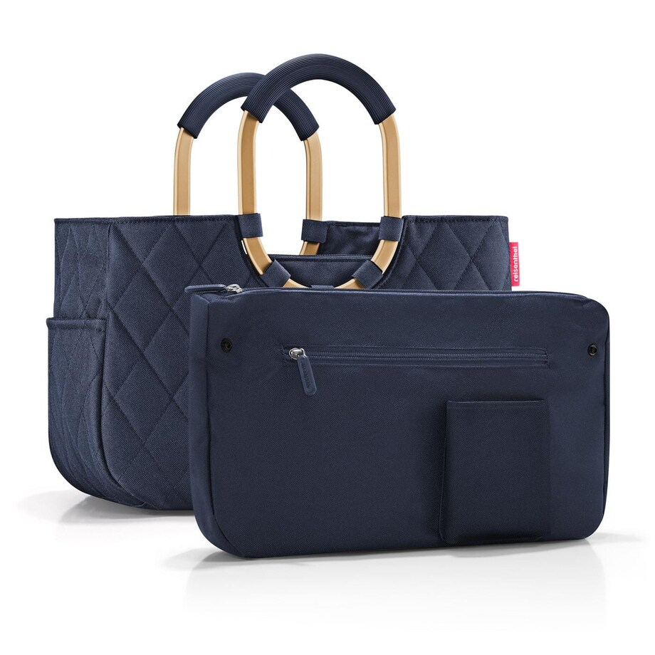 Torba LOOPSHOPPER M FRAME, rhombus midnight gold