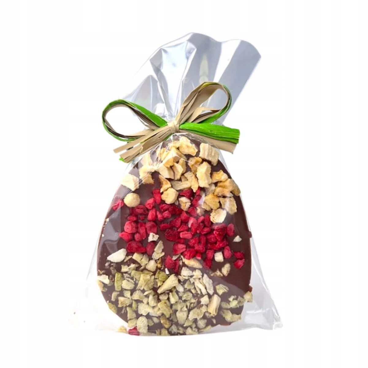 ORYGINALNA PACZKA NA WIELKANOC ZAJĄCZKA - ZESTAW PREZENTOWY HERBATA LIZAK MANGO TANGO CZEKOLADKA ZAPARZACZ - PREZENT UPOMINEK DLA KOBIETY FACETA