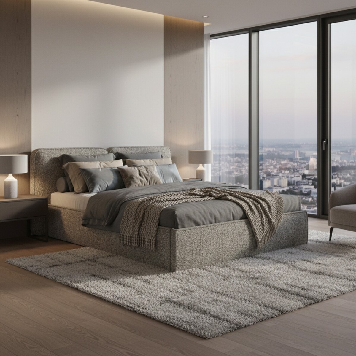 Łóżko Tapicerowane Elite 120X200 Stelaż Pojemnik Na Pościel Abriamo 03