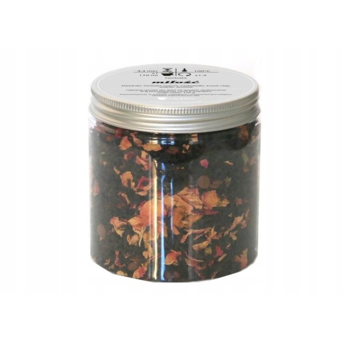 Zestaw herbat MIŁOŚĆ I SZCZĘŚCIE na ślub wesele upominek dla młodej pary