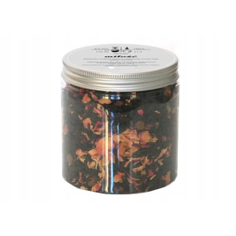 Zestaw herbat MIŁOŚĆ I SZCZĘŚCIE na ślub wesele upominek dla młodej pary