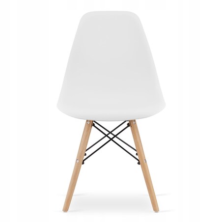 Zestaw Stół Do Jadalni Kuchni Salonu Biura Kwadratowy 80X80 Dąb Sonoma + 4 Krzesła Osaka Białe