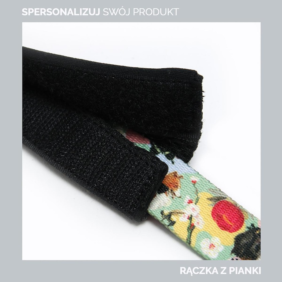 Smycz przepinana dla psa lub kota "Owoc falliczny 2.0" - Szerokość taśmy: 15mm, Rozmiar: M oraz Rodzaj: Mini karabinek