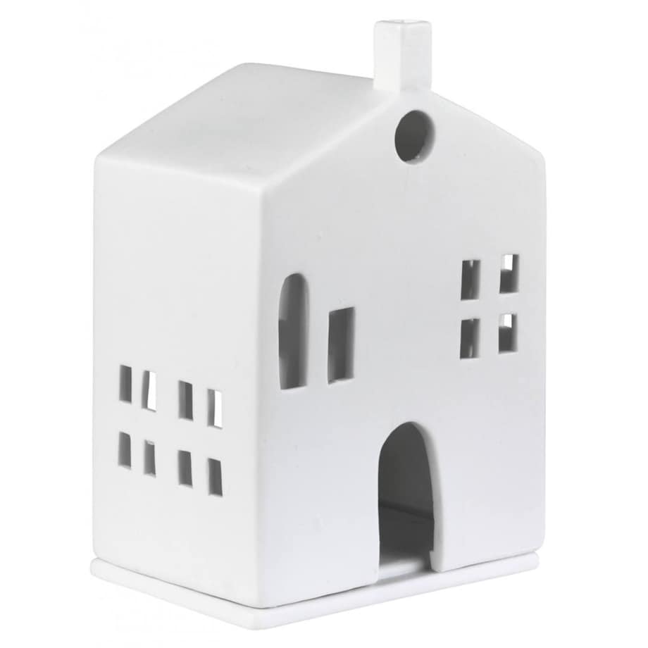 Lampion Domek Owalne Drzwi, 10 x 7.5 x 15 cm, Raeder