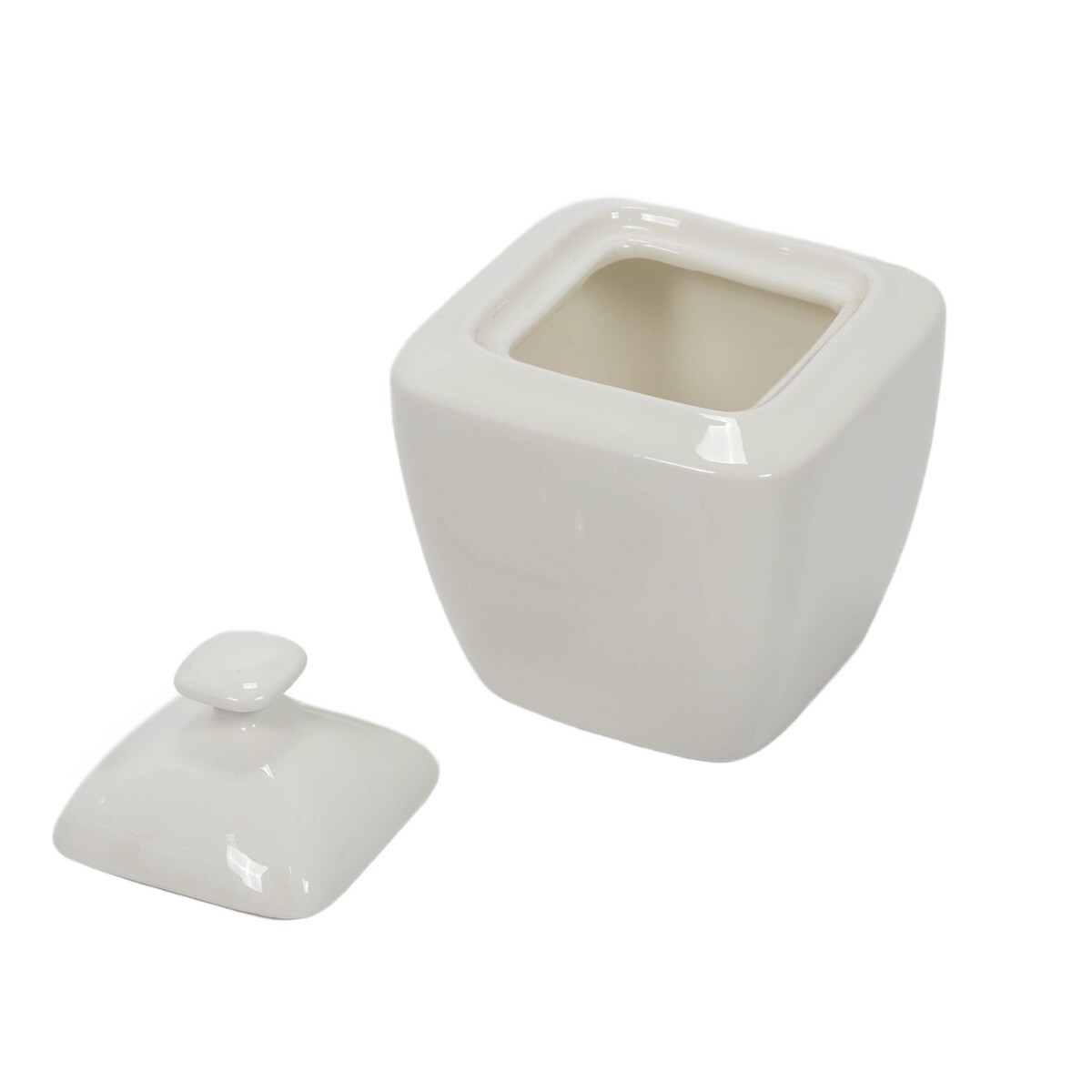 Cukiernica porcelanowa z pokrywką, 320 ml