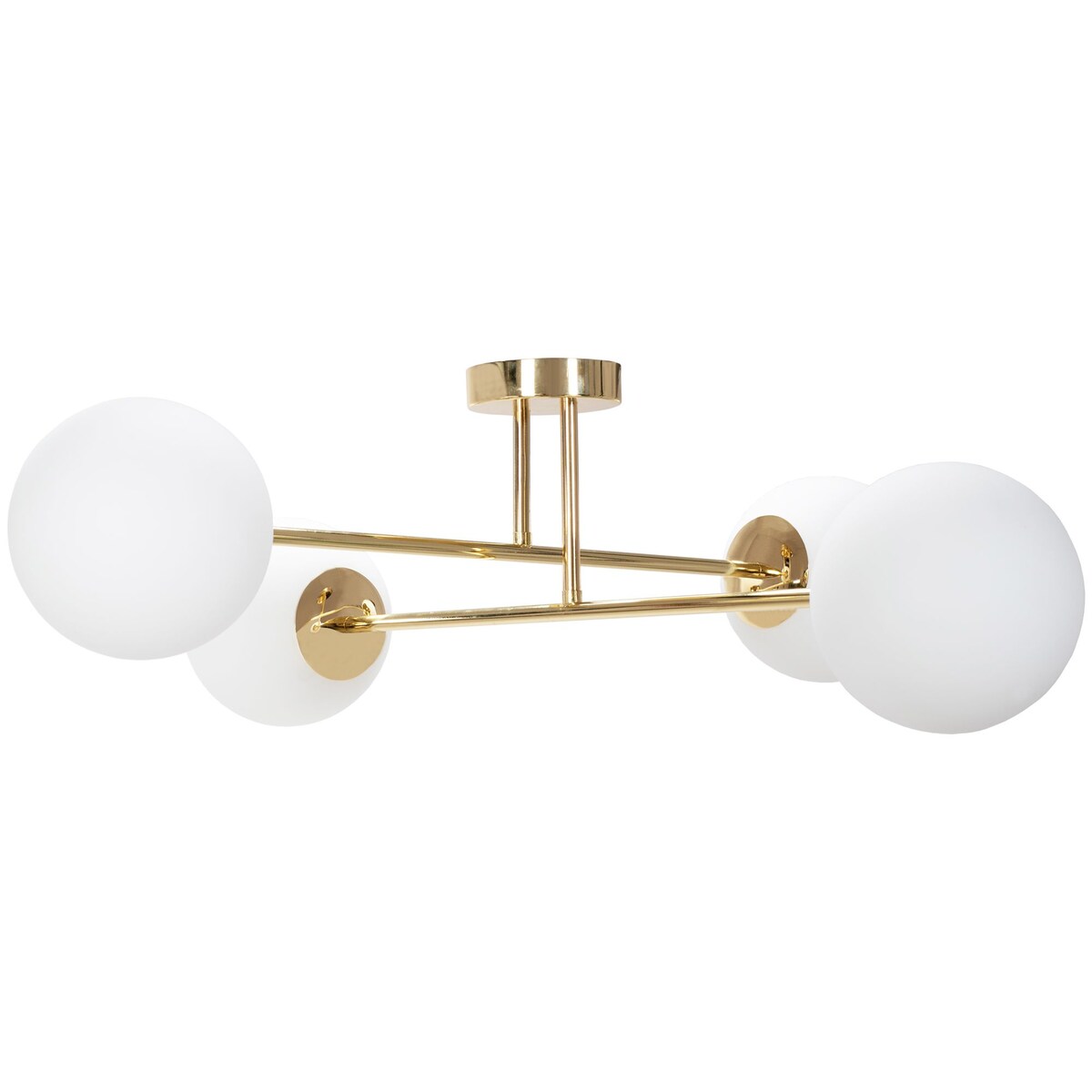 Lampa Sufitowa App1248-4Cp Złoty, Metal