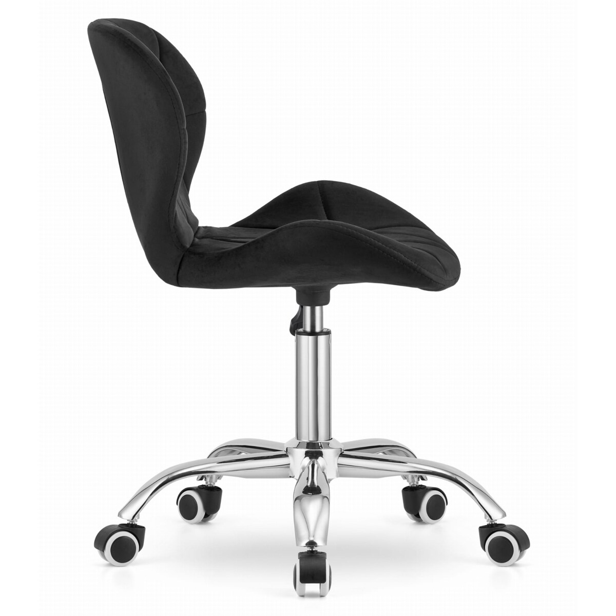 Krzesło Obrotowe Do Jadalni Kuchni Salonu Czarne