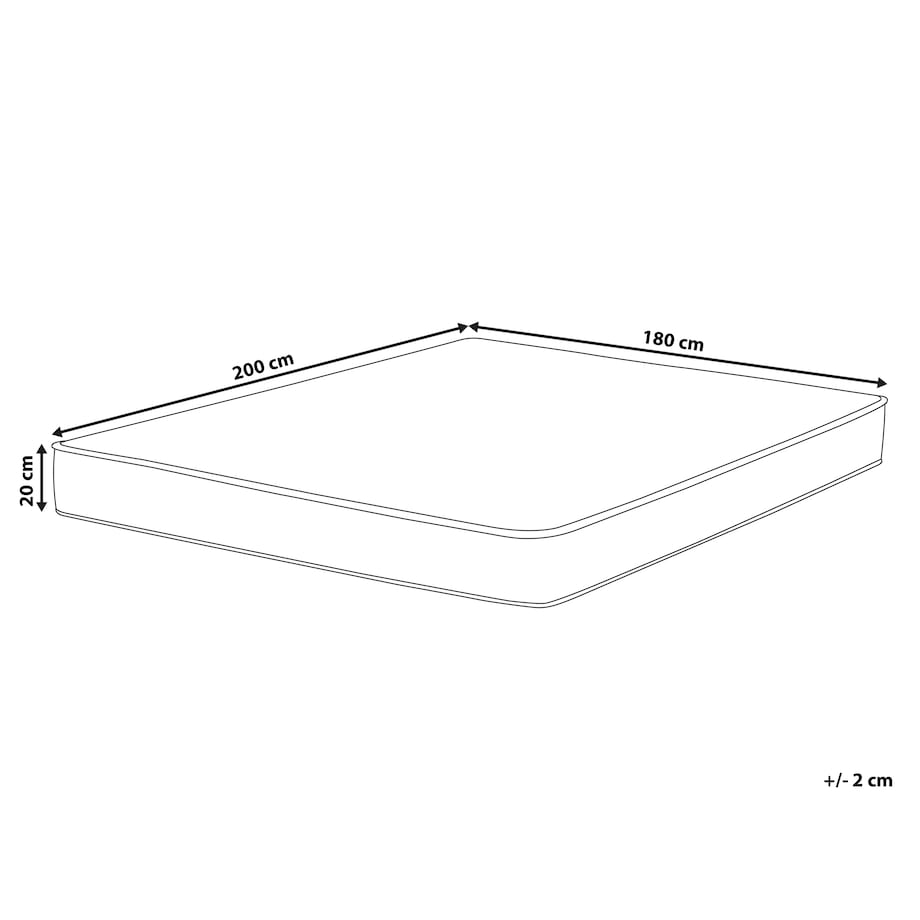Pokrowiec na materac do łóżka wodnego PURE 180 x 200 cm