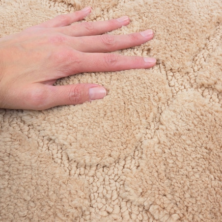 Zestaw 2szt Dywanik łazienkowy Soft 40x60 cm antypoślizgowy beżowy