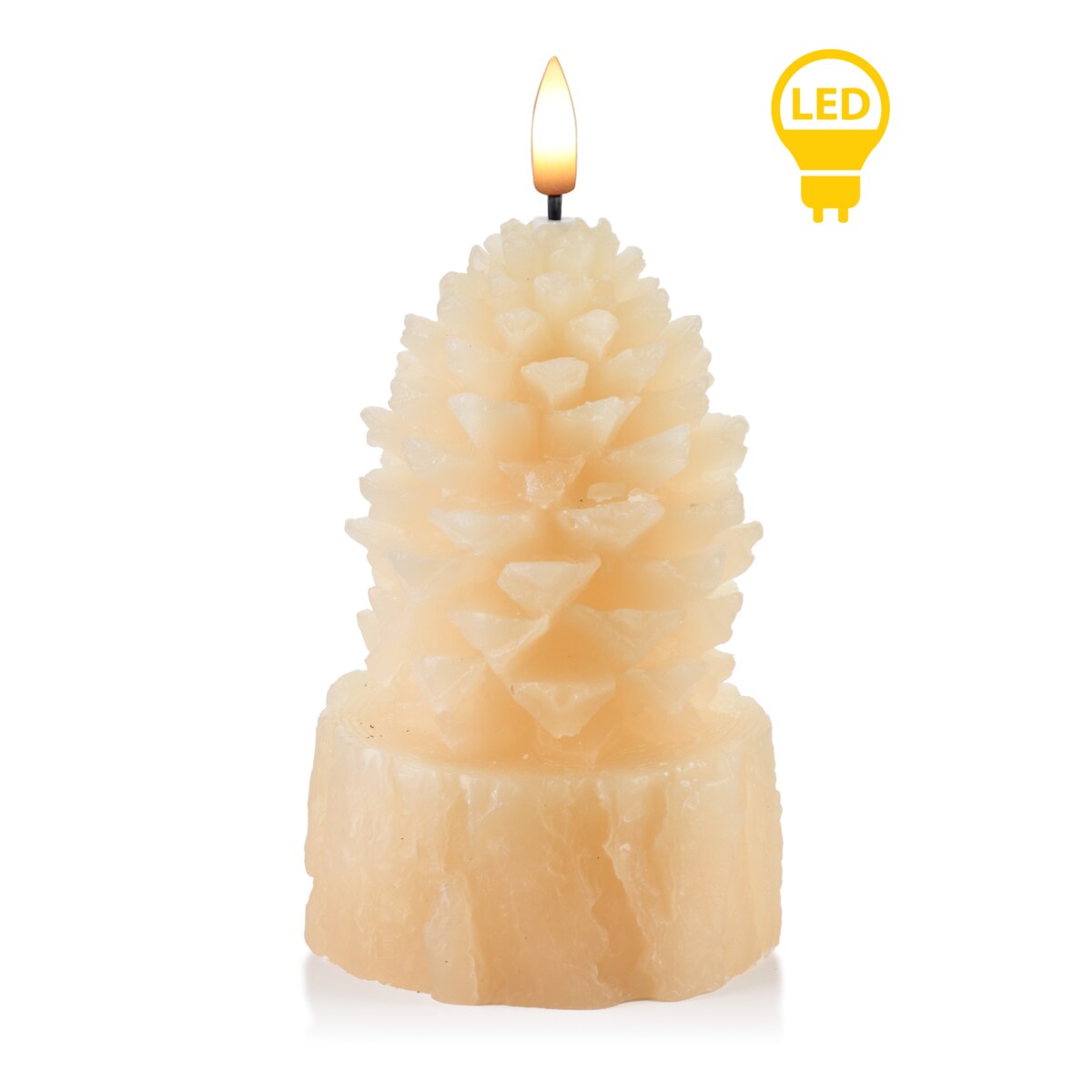 NIKOLAO Świeca Led 9x15,5cm