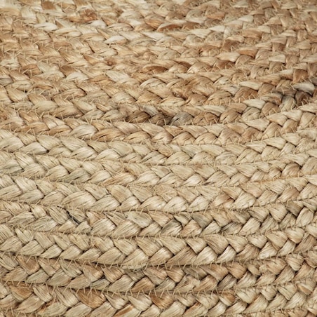 vidaXL Ręcznie robiony puf, 40 x 45 cm, juta