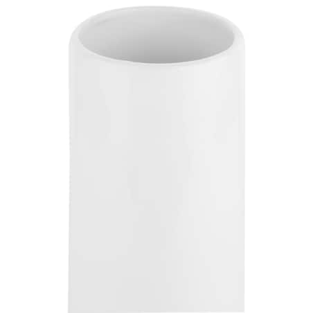 Wazon na kwiaty GELIDA Ceramika Biały
