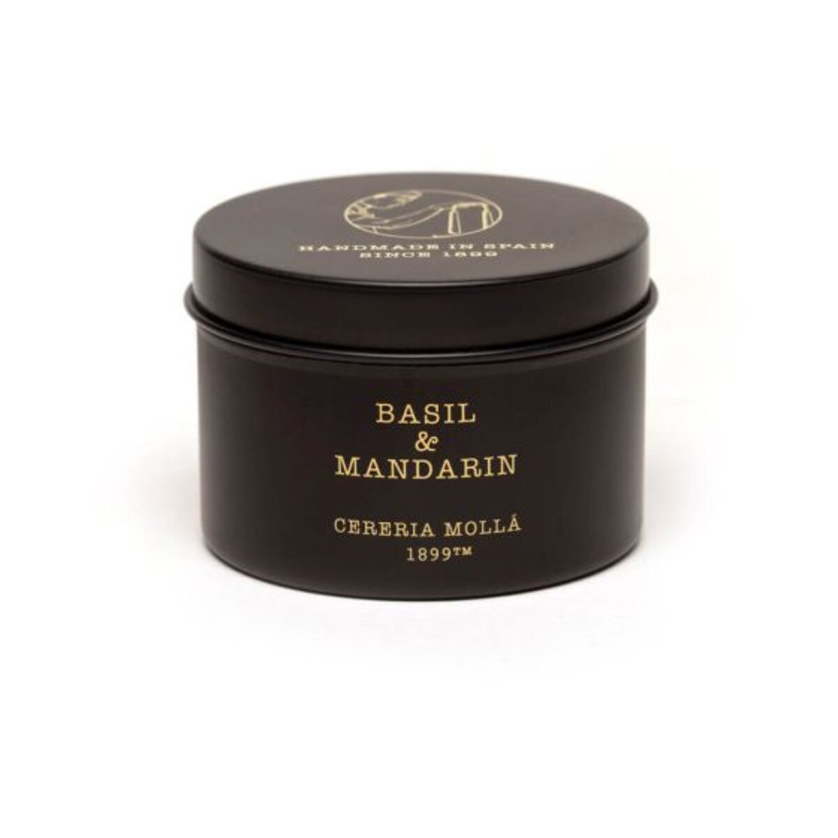 Świeca podróżna Basil & Mandarin Cereria Molla